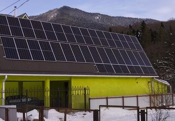 Солнечная электростанция в поселке Гузерипль