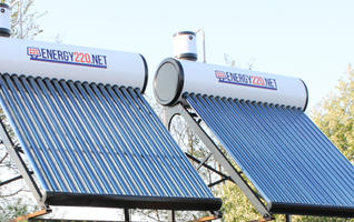 Солнечная система для горячего водоснабжения на 400 л в Рязанской области